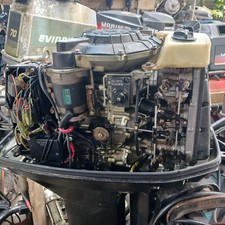 SUZUKI DT55hp OUTBOARD ENGINE BREAKING.STARTER MOTOR/SOLENOID