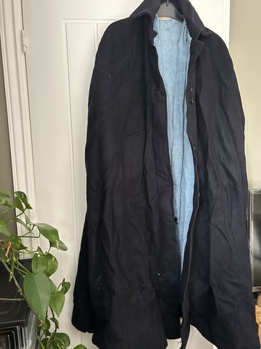 Nursing cape long - black, blue