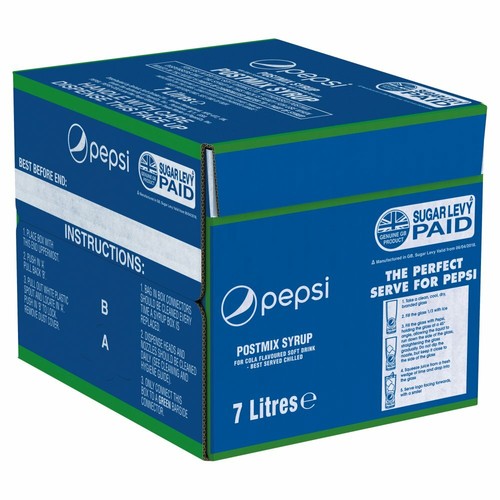 7ltr pepsi bag box post - bag, in
