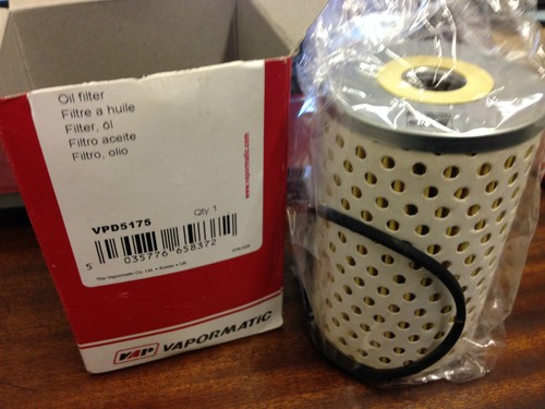 Oil filter massey - oil, ferguson