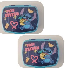 2 x Stitch Lunchboxes, BRAND