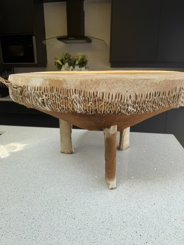African drum coffee table - ,