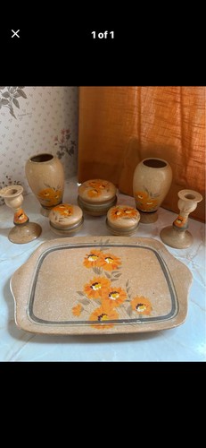 Vintage ceramic dressing - , table