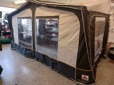 Dorema Daytona Charcoal Awning Size 850 - 875 Fiberglass Frame Excellent cond