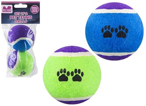 Dog tennis balls - tennis, (2pack)