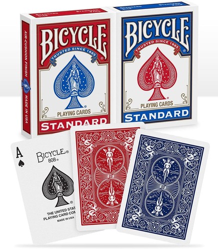 Bicycle playing cards with - bicycle,