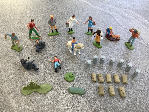 Britains figures farm workers - britains,