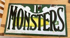 Enamel Sign Advertising Penny