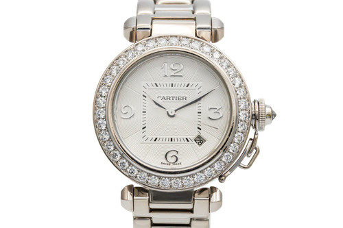Cartier pasha 32mm 18ct - 32mm,