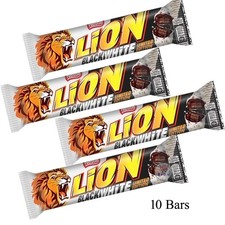 Nestle Lion Black & White Chocolate  Bar 42g x 10 Pcs New Limited Edition Bars