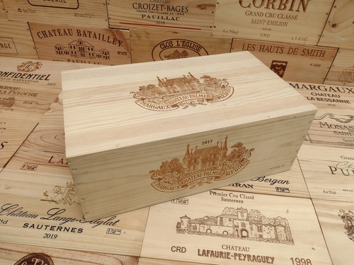 Wooden wine box - box, crate