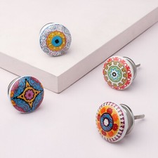 Mosaic Ceramic Door Knobs