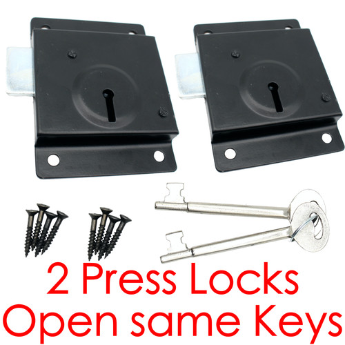 Press locks same key face - same,