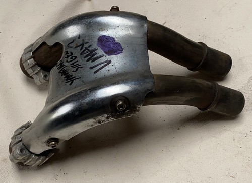 Yamaha vmax exhaust - exhaust, down