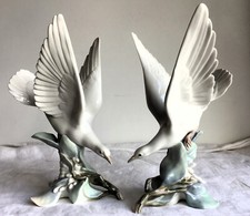 PAIR Lladro Porcelain Turtle