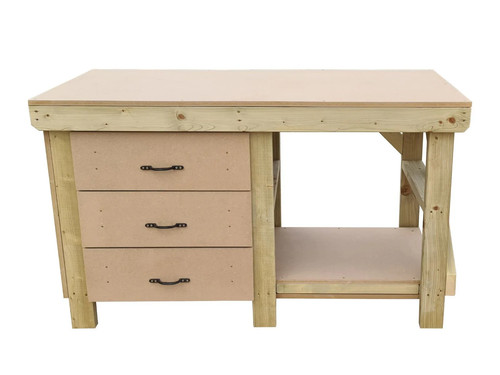 Wooden mdf top tool cabinet - wooden,