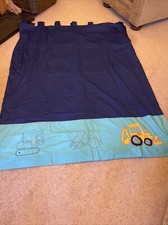 Next Kids Little Digger Tab Top Pair Curtains 135 X 183 53 X 72 Lined