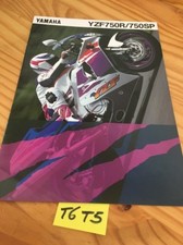 Yamaha YZF750R YZF750SP YZF 750 R SP YZF750 motorcycle brochure brochure