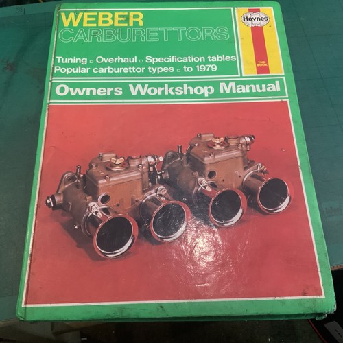 Haynes manual weber - haynes,