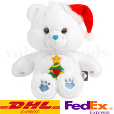 Care Bear Christmas Official Plush Doll Holiday Wish White Bear Care Bears 27cm