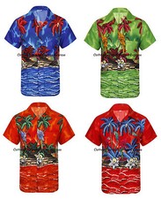 LOUD MENS ALOHA HAWAIIAN SHIRT