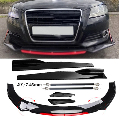 Front bumper lip spoiler - lip,
