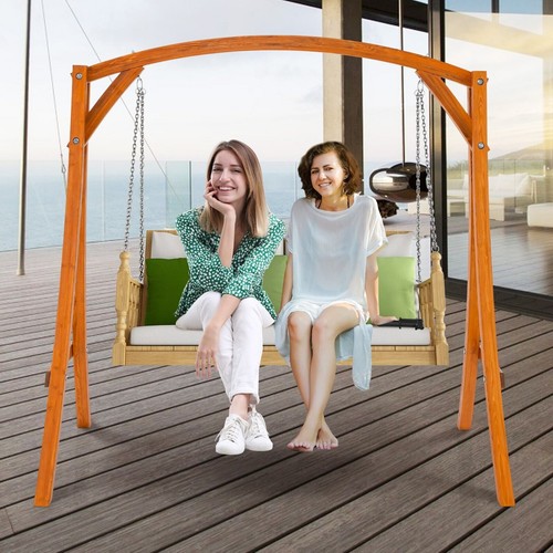 Wood swing frame heavy - wood,