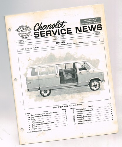 1970 chevy service - chevy,