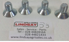 Deutz Fahr Drum Mower Bottom Saucer Special  Counter Sunk Screw Bolt Kit Of 6