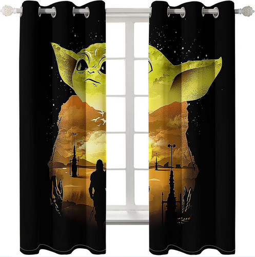 Printed star wars window - 3d,