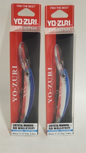 Two zuri crystal minnow - two, yo-zuri