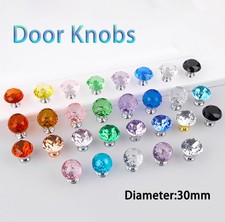 Crystal Door Knobs Cabinet