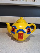 Bluebird Big Yellow Teapot Toy Playset 1981 Vintage 
