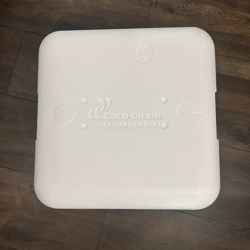 Insulated styrofoam cooler - styrofoam, w/