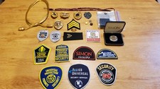 Richmond VA Mall Security Badge And Patch Lot! VA Center Commons, Regency Square