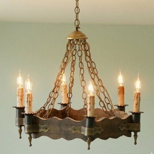 Vtg spanish revival wagon - spanish,