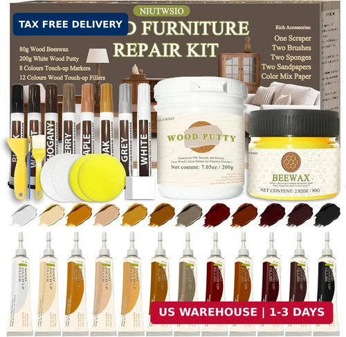 Wood furniture repair kit - wood,