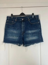 Levis 550 Denim Shorts Womens