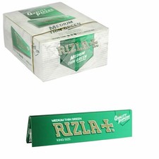  RIZLA KING SIZE GREEN ROLLING PAPERS