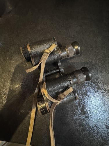 Pair ww2 kershaw binoculars - kershaw, 6x