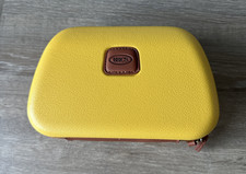 Brics Toiletry Case Bag Hard Shell Travel Qatar Airways Luggage Organizer Yellow