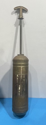 Rare vintage brass raven pump - raven,