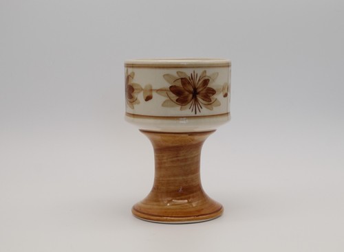 Vintage jersey pottery goblet - vintage,