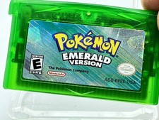 Pokemon Emerald Nintendo Gameboy | AUTHENTIC | NEW BATTERY