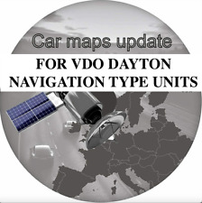 SAT NAV DISC MAP UPDATE  CD compatible with VDO DAYTON 2015 UK & IRELAND