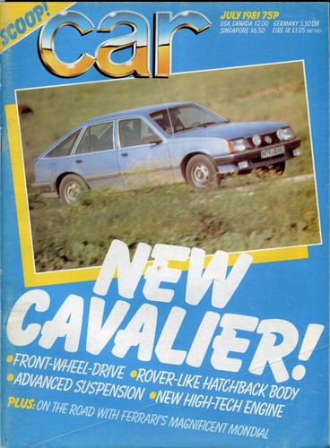 Car magazine july 1981 - july,