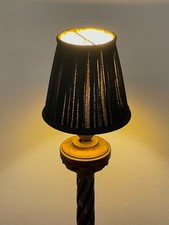Black and gold pleated - pleated, clip