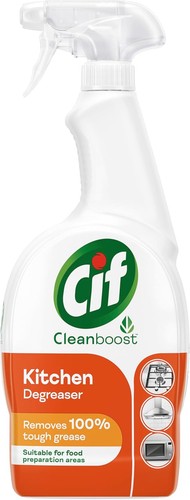 Cif cleanboost kitchen spray - cif,