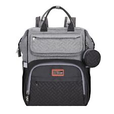 Baby Diaper Nappy Changing Backpack Bag & Mat Baby Hospital Trolley Hanging bag