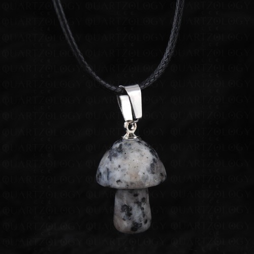 Mushroom necklace fungi kiwi - mushroom,